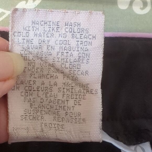 Black Golf Shorts with Piping Size 10 - Picture 8 of 8